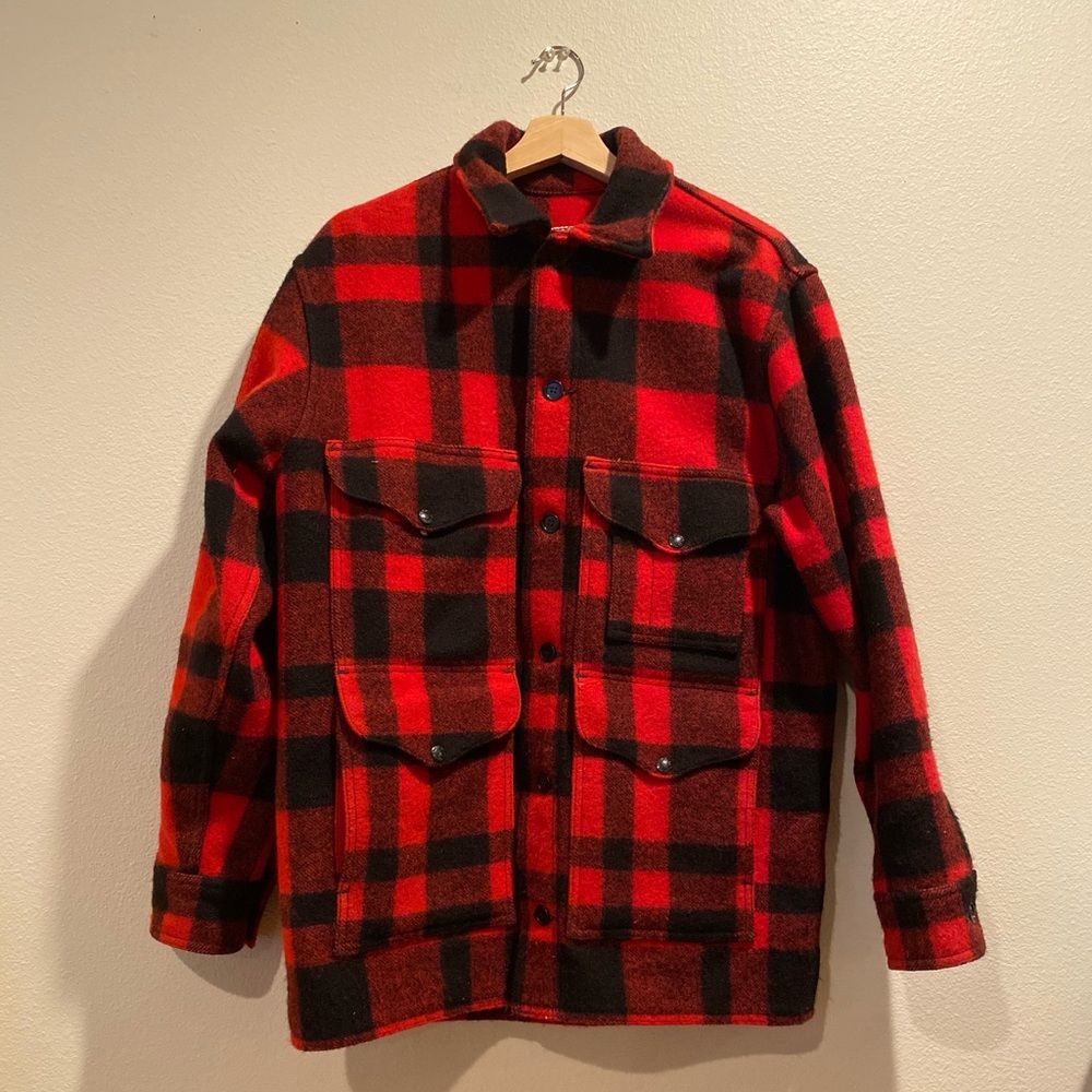 Vintage Filson Wool Mackinaw Cruiser Jacket